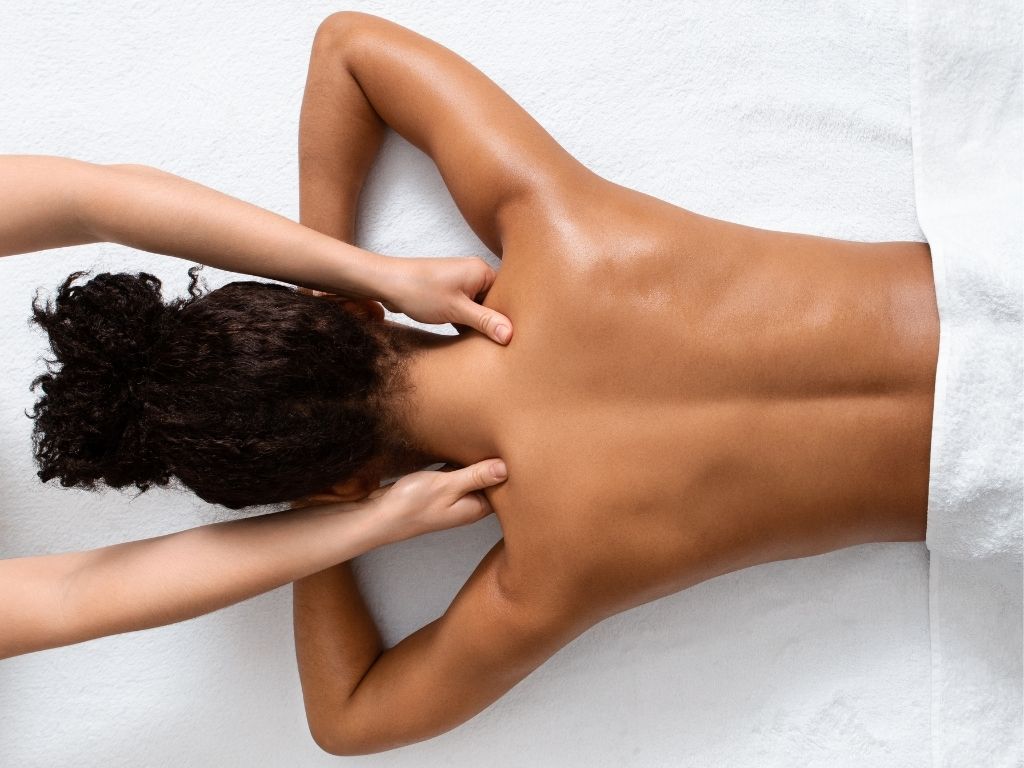 Neck, Shoulders and Back Massage