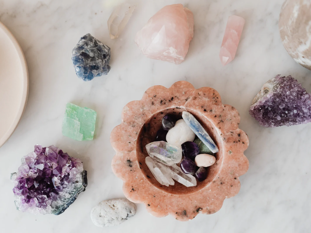 Hot Stone Massage with Crystal Therapy